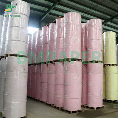 80gm CB CFB CF Carbonless Copy Paper Roll 242mm × 12000m Εικόνα Μπλε