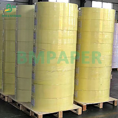 80gm CB CFB CF Carbonless Copy Paper Roll 242mm × 12000m Εικόνα Μπλε