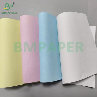 80gm CB CFB CF Carbonless Copy Paper Roll 242mm × 12000m Εικόνα Μπλε