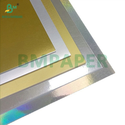 400gm 425gm Χρυσό μεταλλικό χαρτόνι για την κατασκευή συσκευασίας