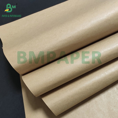 600 mm Jumbo Roll 60gm 70gm Καφέ χαρτί Kraft για την κατασκευή σακουλών