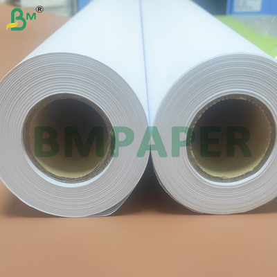 80gm High Whiteness Uncoated CAD Plotter Paper Rolls για εκτύπωση
