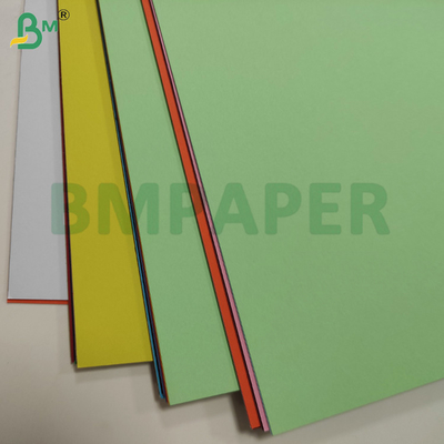 180gm / 65lb Χρωματιστό χαρτί χαρτόνι 70 X 100cm Διπλό πλευρικό έντυπο χρωματικό χαρτί