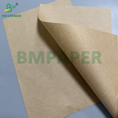 60gm Brown Kraft Greaseproof Paper Rolls For Fried Food Packaging Kit 7 Ανθεκτικότητα στο λάδι