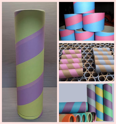 Χρωματισμένο χαρτί περγαμηνής κλωστοϋφαντουργίας 40gsm - 100gsm για σωλήνα χαρτιού μπομπίνας