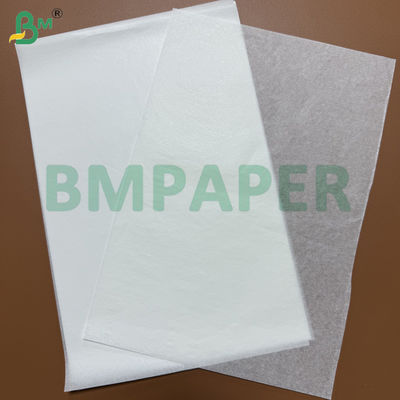 Χαρτί ατμού σιλικόνης διπλής όψης 40gsm Λευκό Μακρόστενα Φύλλα Μαγειρέματος