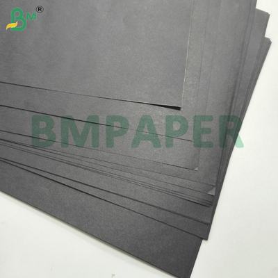 75gsm Μαύρο Χρωματιστό Χαρτί περιτυλίγματος Kraft Λεία Ματ Επιφάνεια