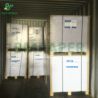310g 320g Μαύρος πυρήνας χαρτί για κάρτες παιχνιδιού Δύο πλευρές λευκό επικαλυμμένο ψηφιακό χαρτί εκτύπωσης