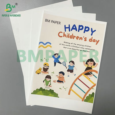 Τυπωτό σε επιτραπέζιους υπολογιστές χαρτί υφάσματος μεγέθους A3 A4 με μία πλευρά επικαλυμμένο με πάχος 0,2 mm