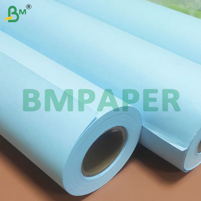 Διπλής Όψης Μπλε Ρολά Χαρτιού 80gsm για Σχέδια Μηχανικών