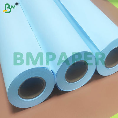 Διπλής Όψης Μπλε Ρολά Χαρτιού 80gsm για Σχέδια Μηχανικών