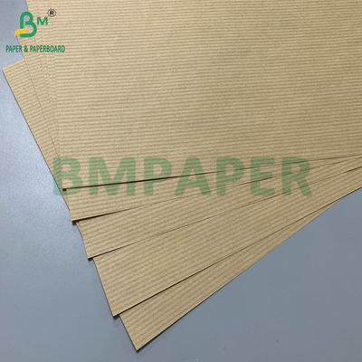 Χαρτί Κραφτ Καφέ με Ρίγες Υψηλής Ακαμψίας 50gsm 60gsm Για Συσκευασία Λουλουδιών