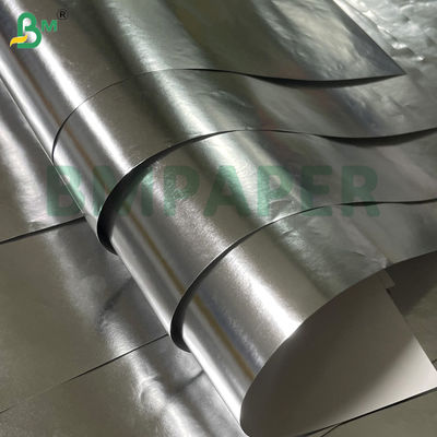 56gm Food Garde Ασημένιο Ανθεκτικό σε υψηλές θερμοκρασίες αλουμίνιο - Κατόπιν επικάλυψης χαρτί για συσκευασία χάμπουργκερ