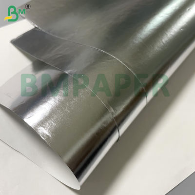 Υγιεινή τροφίμων Αποδοτική θερμική σφραγιστικότητα 56gm Ασημένιο χαρτί από αλουμίνιο