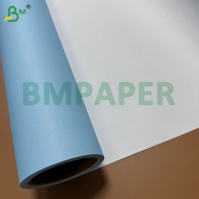 Ρολά χαρτιού σχεδίων ψηφιακής εκτύπωσης 80gsm Whiteback 20" X 50m 2" Core