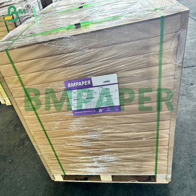 Single Sided Glazed Kraft Paper 35gsm Λευκασμένο Λευκό Χάρτη MG