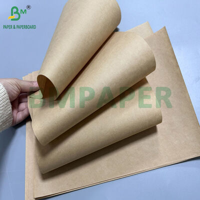 70gm 80gm φυσικό χαρτί σακούλα Kraft για ψώνια σακούλες 26 x 34inches