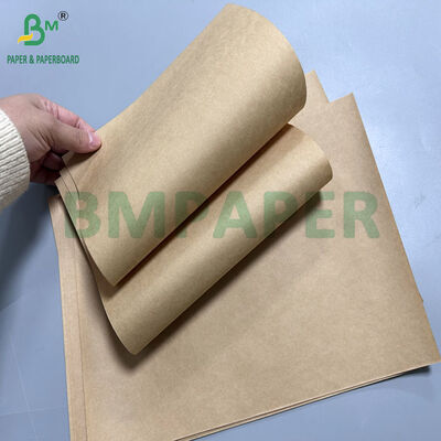 70gm 80gm φυσικό χαρτί σακούλα Kraft για ψώνια σακούλες 26 x 34inches