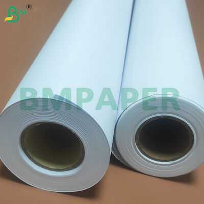 80 Gsm 2 ίντσες 3 ίντσες Μέγεθος πυρήνα Λευκό CAD Σχεδιαστής χαρτιού ρόλοι