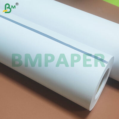 80 Gsm 2 ίντσες 3 ίντσες Μέγεθος πυρήνα Λευκό CAD Σχεδιαστής χαρτιού ρόλοι