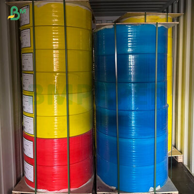 70g Λευκό & Μπλε & Πράσινο Τριπλάσιο Χάρτινο Χωρίς Ανθρακούχο