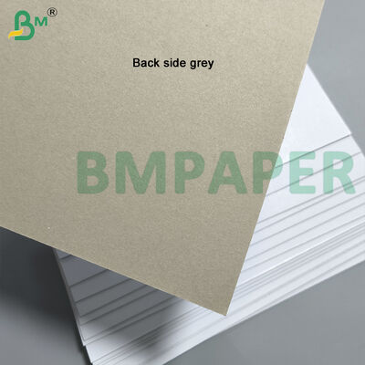 1 mm Duplex Chipboard με μία πλευρά λευκή πηλόστρωτη για πολυτελή συσκευασία
