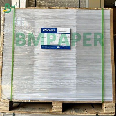 1 mm Duplex Chipboard με μία πλευρά λευκή πηλόστρωτη για πολυτελή συσκευασία