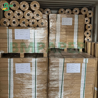 80/100gm Δυνατότητα Εγχειρίδιο Καθαρό καφέ κυλίνδρους χαρτιού Kraft