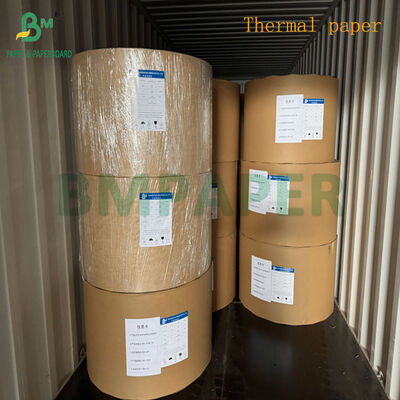 1000mm πλάτος 60gm 65gm εκτυπώσιμο θερμικό χαρτί για ταινίες