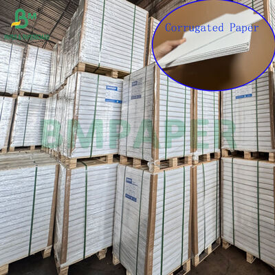 230 γραμμάρια 325 γραμμάρια Ε φλάουτο Μία όψη κυματοειδές χαρτί για λουλούδια Προστασία 28 x 60cm