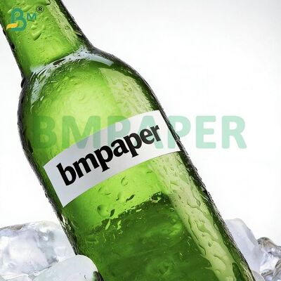 80g 90g Χαρτί ετικέτας υγρής αντοχής για την εκτύπωση ετικετών συσκευασίας ποτών