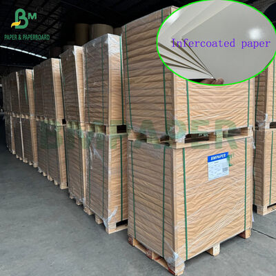 300gsm 350gsm Λευκό χαρτί χωρίς επίστρωση ποιότητας τροφίμων για κουτιά μεσημεριανού 70 x 100 εκ.