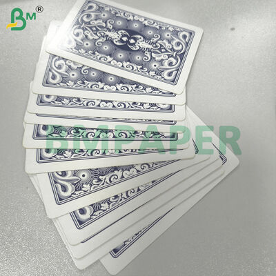 Opaque Cardboard For Game Cards High Gloss Poker Paper Sheet