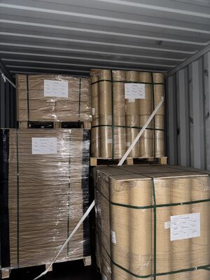 Ενυδατοστεγή 70gm 80gm Καφέ χαρτί Kraft για φρούτα συσκευασία 60cm 80cm