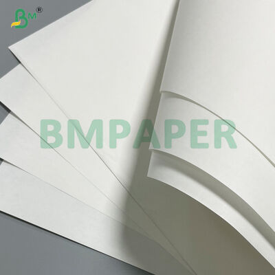 120gsm Λευκό χαρτί Kraft υψηλής ελαστικότητας για ρολό τσάντας αγορών