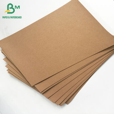 Καφετής της Kraft εγγράφου πίνακας 200gsm σκαφών της γραμμής ρόλων ανακυκλωμένος Testliner