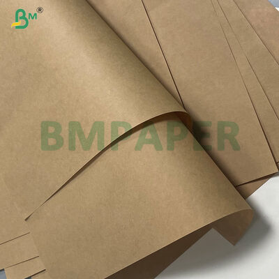 100% παρθένος ξύλινος χαρτοπολτού 75gm 80gm 85gm καφέ χαρτί Kraft Liner για την κατασκευή χαρτοσακών