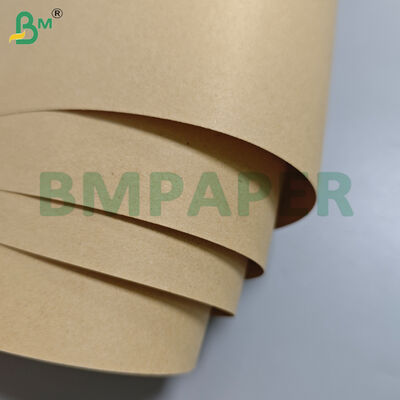 100gsm Brown Kraft Paper Rolls 46.5cm Width for Make Envelopes