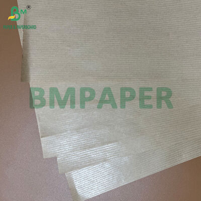 38gm 40gm MG Kraft Ribbed Paper Brown In Roll για τσάντες δώρων και τσάντες μεταφοράς