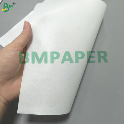 Λευκό χαρτί επικαλυμμένο 43 - 45gsm για καπάκια γιαουρτιού μονής όψης επικαλυμμένο
