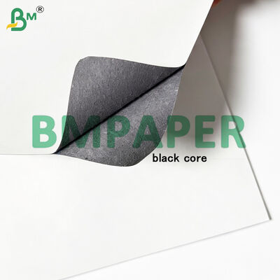 330gm Μαύρος πυρήνας TCG Cardstock Υψηλής Ασφάλειας Αδιαφανής, 64 x 90cm
