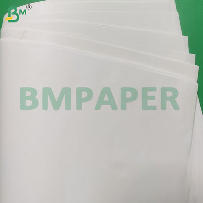 80gsm ασφαλές για τρόφιμα χαρτί κραφτ λευκό με επίστρωση PE σε ρολά για σακούλες σνακ