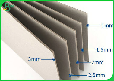 2.2 mm 2.4 mm Αδιαβατικά φύλλα από γκρι χαρτόνι Μέγεθος προσαρμοσμένο για συσκευασία φύλλων
