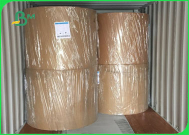 PE επικαλυμμένο χαρτί Kraft 200gm + 15g PE 70cm Roll Για συσκευασία τροφίμων
