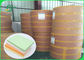 Ο καθαρός ξύλινος πολτός FSC χρωμάτισε το πράσινο χρώμα χαρτιού εκτύπωσης όφσετ οριζόμενο 70CM 100CM