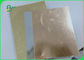 Χρυσό πλάτος 150cm εγγράφου χρώματος tasteless 0.3mm 0.55mm washable Κραφτ για την τσάντα Tote