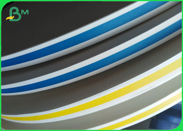 FDA 60gm Άλευρο χαρτί Kraft 15mm Roll για την κατασκευή καλαμιών χαρτιού