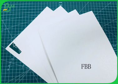 230GSM έως 400GSM Πλήρης στερεή λευκή επίστρωση FBB με καλή δυσκαμψία