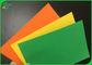 Εγκεκριμένο FSC φύλλο χαρτονιού 200gr πράσινο ρόδινο χρωματισμένο για την εκτύπωση