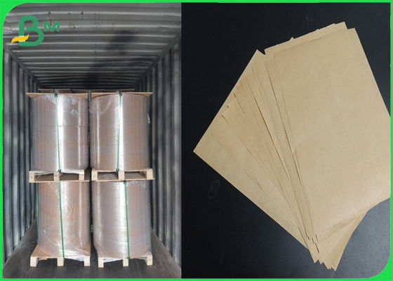 Πιστοποιημένο από το FDA 50gm 50gm 60gm Συσκευή τροφίμων Φυσικό καφέ χαρτί Kraft Jumbo Roll